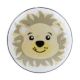 2 Pieces Mustard Panda Ceramic Flat Wine Bottle Stopper